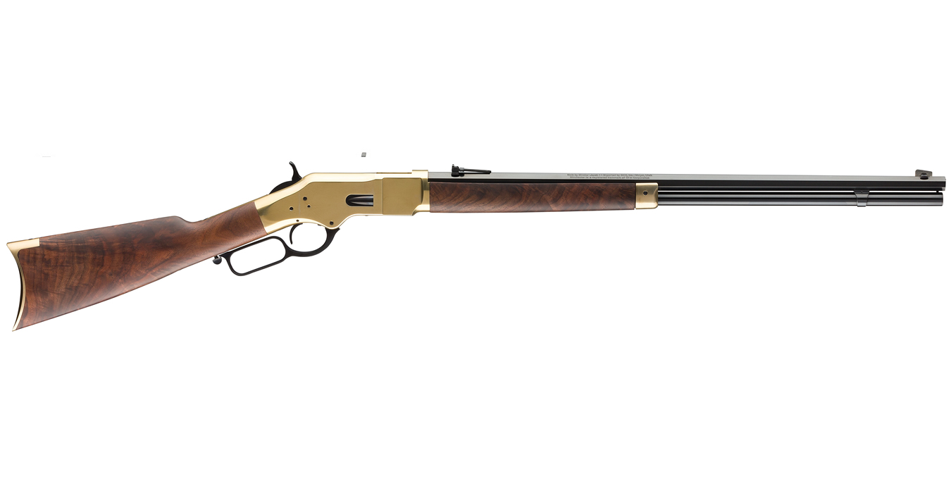 1866 Deluxe Octagon 38 Special Lever-Action Rifle With Brass Receiver For S...