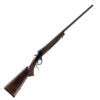 winchester 1885 low wall hunter high grade bluedbrown lever action rifle 22 hornet 24in 1708332 1