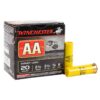 winchester aa 20 gauge 2 34in 8 78oz target shotshells 25 rounds 307987 1