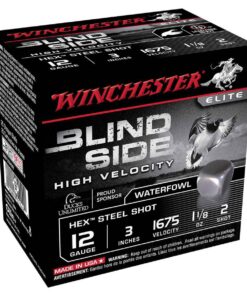 winchester blind side 12 gauge 3in 2 1 18oz waterfowl shotshells 25 rounds 1386784 1