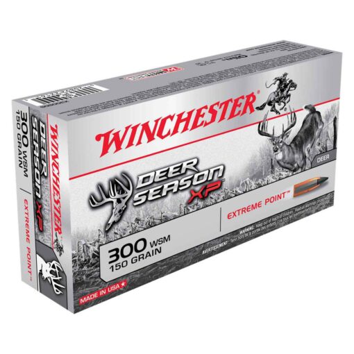 winchester deer season xp 300 wsm winchester short mag 150gr xp rifle ammo 20 rounds 1406979 1