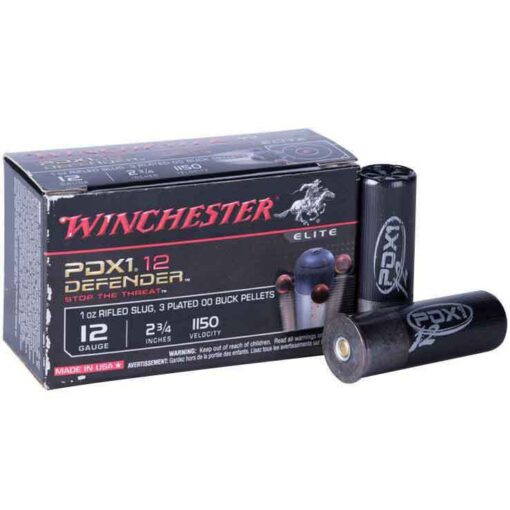 winchester defender pdx1 slug and buck 12 ga 1240997 1