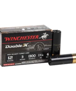 winchester double x high velocity 12 gauge 3in 6 1 34oz turkey shotshells 10 rounds 310526 1