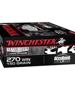 winchester expedition big game long range 270 winchester 150gr accubond rifle ammo 20 rounds 1542687 1