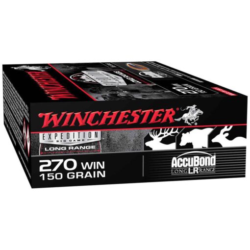 winchester expedition big game long range 270 winchester 150gr accubond rifle ammo 20 rounds 1542687 1