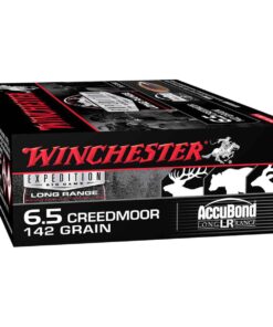 winchester expedition big game long range 65 creedmoor 142gr accubond rifle ammo 20 rounds 1542685 1