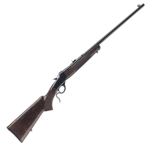 winchester model 1885 hunter rimfire walnutblued single shot rifle 17 hmr 24in 1457782 1