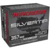 winchester silvertip 357 magnum 145gr jhp handgun ammo 20 rounds 1638148 1