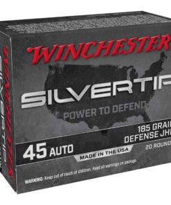 winchester silvertip 45 auto acp 185gr jhp handgun ammo 20 rounds 1638151 1