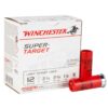 winchester super target 12 gauge 2 34in 8 1 18oz light target shotshells 25 rounds 1319303 1