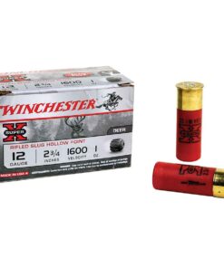 winchester super x 12 gauge 2 34in 1oz slug shotshells 15 rounds 1544417 1