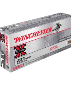 winchester super x 223 wssm winchester super short mag 55gr jsp rifle ammo 20 rounds 318113 1