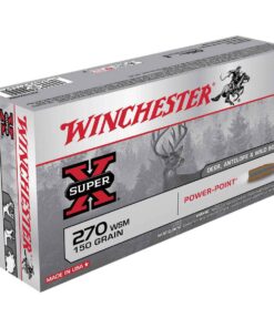 winchester super x 270 wsm winchester short mag 150gr pp rifle ammo 20 rounds 316688 1