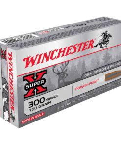 winchester super x 300 savage 150gr pp rifle ammo 20 rounds 307759 1