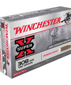 winchester super x 308 winchester 180gr pp rifle ammo 20 rounds 307809 1