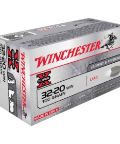 winchester super x 32 20 winchester 100gr lead rifle ammo 50 rounds 307820 1