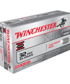 winchester super x 32 sw 85gr lrn handgun ammo 50 rounds 1752694 1