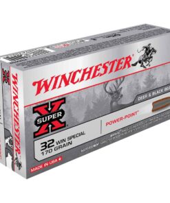 winchester super x 32 winchester special 170gr pp rifle ammo 20 rounds 307827 1