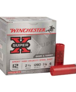 winchester super x xpert 12 gauge 2 34in 6 1 18oz target shotshells 25 rounds 1218711 1