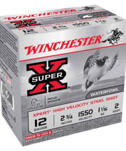 winchester super x xpert high velocity steel shot 12 gauge 2 34in 2 1 116oz waterfowl shotshells 25 rounds 318121 1