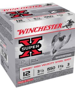 winchester super x xpert high velocity steel shot 12 gauge 3 12in 3 1 38oz waterfowl shotshells 25 rounds 318137 1