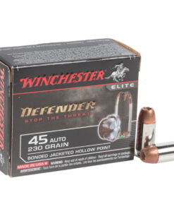 winchester supreme defender pdx1 45 auto acp 230gr bjhp handgun ammo 20 rounds 1218723 1