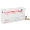 winchester target 40 sw 165gr fmj handgun ammo 50 rounds 302201 1